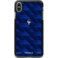 Coque iPhone Xs Max - Maillot de football France 2026 personnalisable