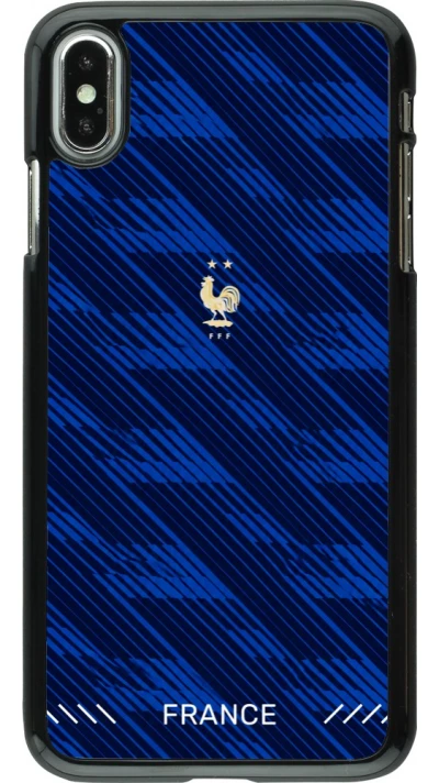 iPhone Xs Max Case Hülle - Frankreich 2026 personalisierbares Fussballtrikot