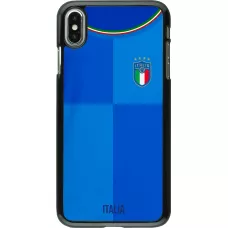 iPhone Xs Max Case Hülle - Italien 2022 personalisierbares Fußballtrikot