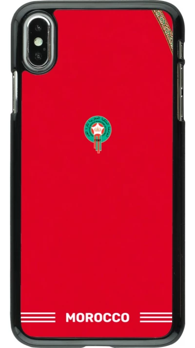 iPhone Xs Max Case Hülle - Marokko 2026 personalisierbares Fussballtrikot