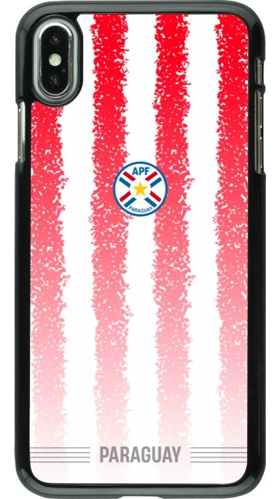 iPhone Xs Max Case Hülle - Paraguay 2026 personalisierbares Fussballtrikot
