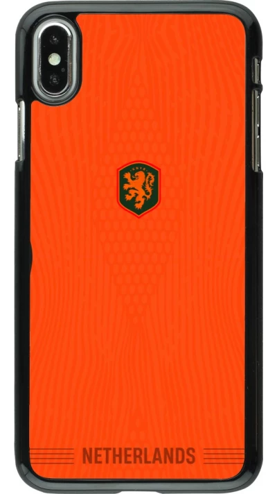 iPhone Xs Max Case Hülle - Niederlande 2026 personalisierbares Fussballtrikot