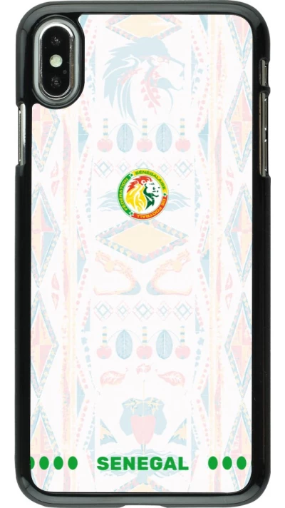 iPhone Xs Max Case Hülle - Senegal 2026 personalisierbares Fussballtrikot