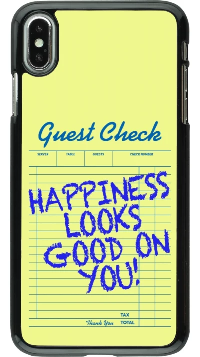 iPhone Xs Max Case Hülle - Guest check 2026