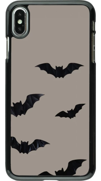 Coque iPhone Xs Max - Halloween 2026 Bats