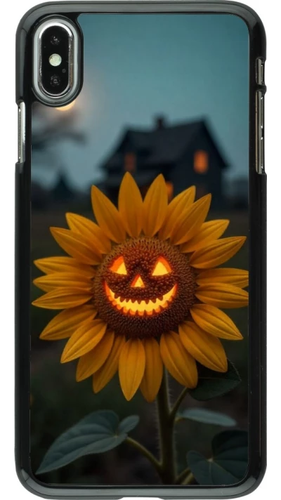 Coque iPhone Xs Max - Halloween 2026 Evil Sunflower