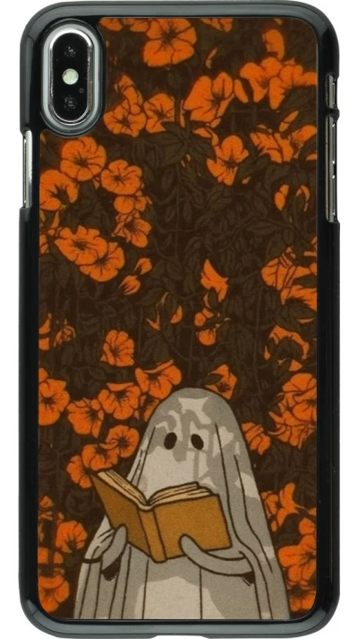 Coque iPhone Xs Max - Halloween 2026 Ghost reading