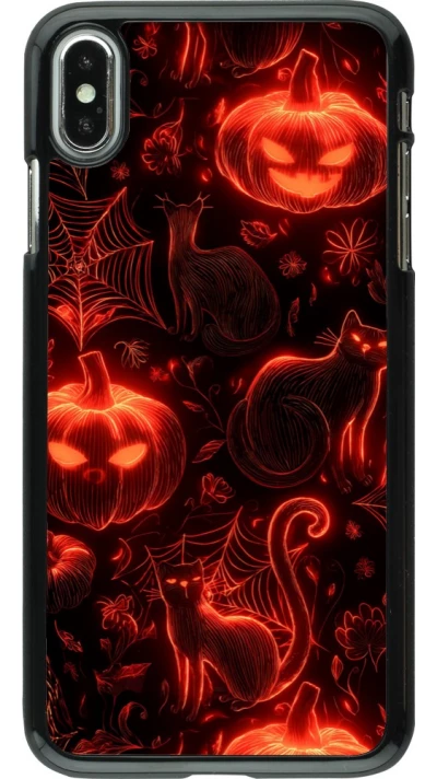 Coque iPhone Xs Max - Halloween 2026 Pattern Halloween