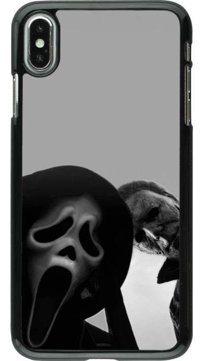 Coque iPhone Xs Max - Halloween 2026 Scream and Michael Myers