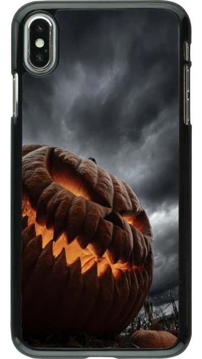 Coque iPhone Xs Max - Halloween 2026 The Wicked Pumpkin