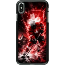 iPhone Xs Max Case Hülle - Hockey World Championship Player