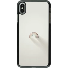 iPhone Xs Max Case Hülle - Mini Regenbogen Minimal