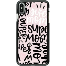 iPhone Xs Max Case Hülle - Mom 2024 Super mom