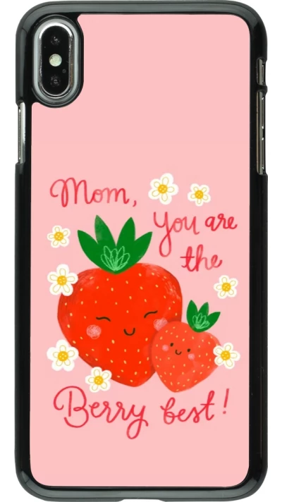 iPhone Xs Max Case Hülle - Mom 2026 Berry best