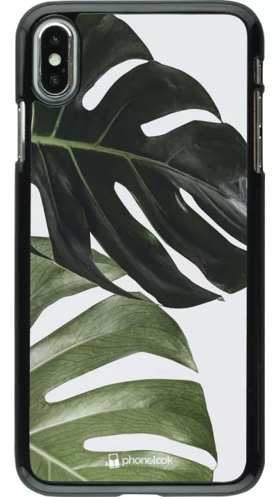 Coque iPhone Xs Max - Monstera Plant