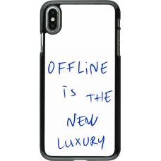iPhone Xs Max Case Hülle - Offline is the new luxury