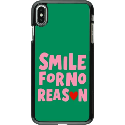 iPhone Xs Max Case Hülle - Smile for no reason 2026