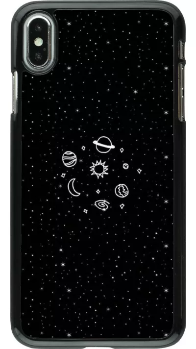 Coque iPhone Xs Max - Space Doodle