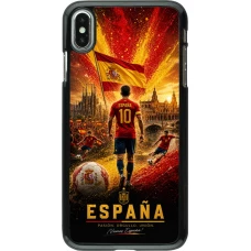 iPhone Xs Max Case Hülle - Fussball Espanien splash 2026