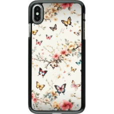 Coque iPhone Xs Max - Spring 25 Papillons Légers