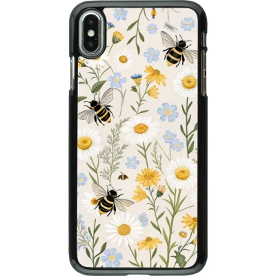 iPhone Xs Max Case Hülle - Pattern bees Spring 2026