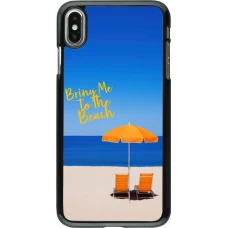 Coque iPhone Xs Max - Summer 2025 Bring me to the beach