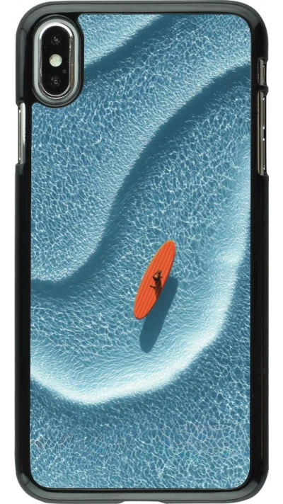 Coque iPhone Xs Max - Orange surf Summer 2026