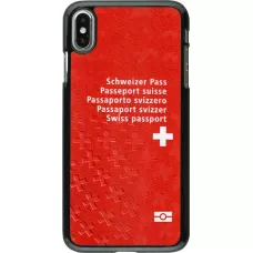 Coque iPhone Xs Max - Swiss Passport