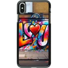 iPhone Xs Max Case Hülle - Valentin 2025 Liebe U Tag