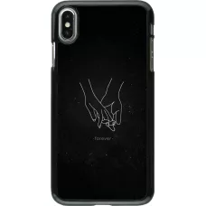 iPhone Xs Max Case Hülle - Valentine 2023 hands forever