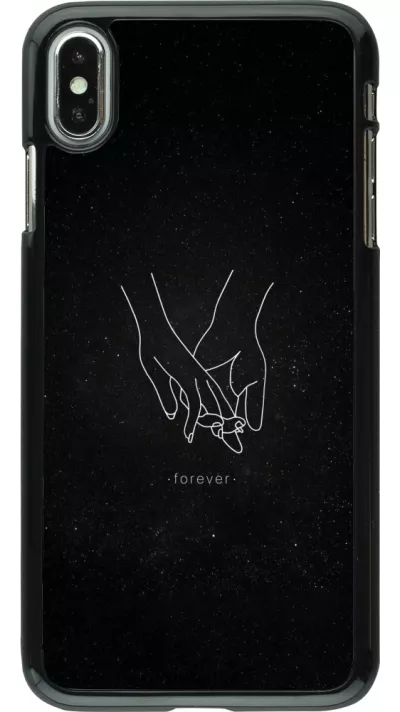 Coque iPhone Xs Max - Valentine 2023 hands forever