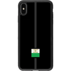 iPhone Xs Max Case Hülle - Silikon schwarz Kanton VD schwarz