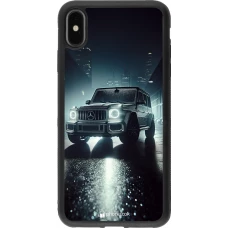 iPhone Xs Max Case Hülle - Silikon schwarz Mercedes G AMG Nacht