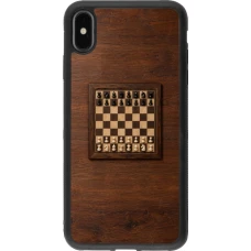 Coque iPhone Xs Max - Silicone rigide noir Sports 2026 Echec