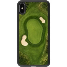 Coque iPhone Xs Max - Silicone rigide noir Sports 2026 Golf