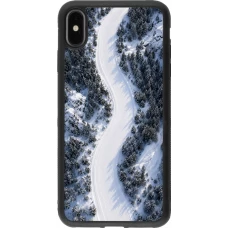 iPhone Xs Max Case Hülle - Silikon schwarz Sports 2026 Ski