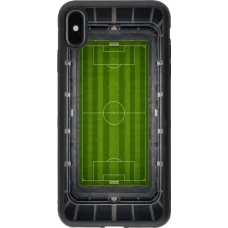 iPhone Xs Max Case Hülle - Silikon schwarz Sports 2026 Soccer