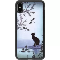 Hülle iPhone Xs Max - Silikon schwarz Spring 19 12