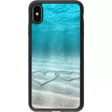 Coque iPhone Xs Max - Silicone rigide noir Summer 18 19