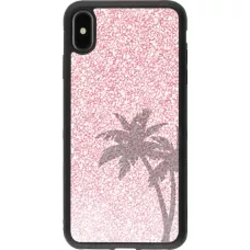 Coque iPhone Xs Max - Silicone rigide noir Summer 2021 01