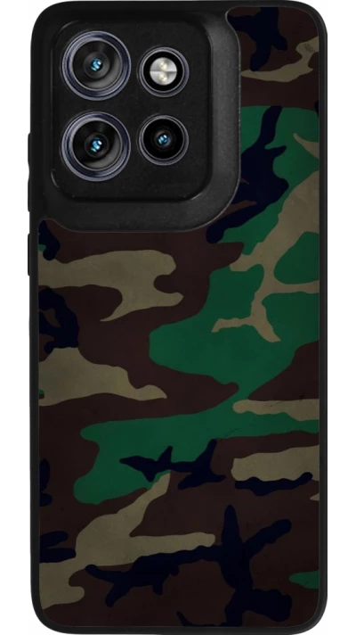 Coque Motorola Moto S50 - Silicone rigide noir Camouflage 3