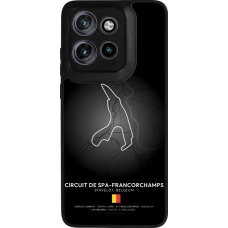 Coque Motorola Moto S50 - Silicone rigide noir F1 Track 2025 Belgium