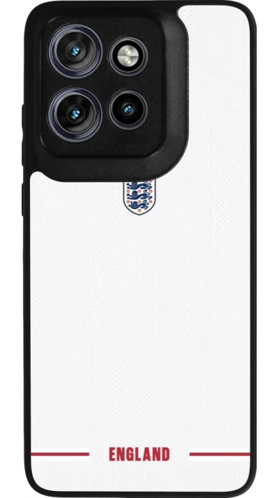 Motorola Moto S50 Case Hülle - Silikon schwarz England 2026 personalisierbares Fussballtrikot