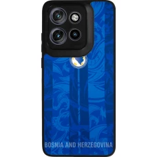 Motorola Moto S50 Case Hülle - Silikon schwarz Bosnien und Herzegowina 2026 personalisierbares Fussballtrikot