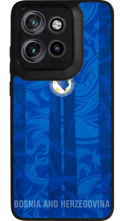 Motorola Moto S50 Case Hülle - Silikon schwarz Bosnien und Herzegowina 2026 personalisierbares Fussballtrikot