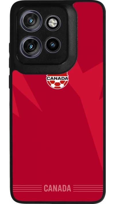 Motorola Moto S50 Case Hülle - Silikon schwarz Kanada 2026 personalisierbares Fussballtrikot