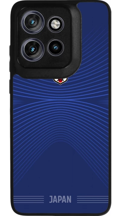 Motorola Moto S50 Case Hülle - Silikon schwarz Japan 2026 personalisierbares Fussballtrikot