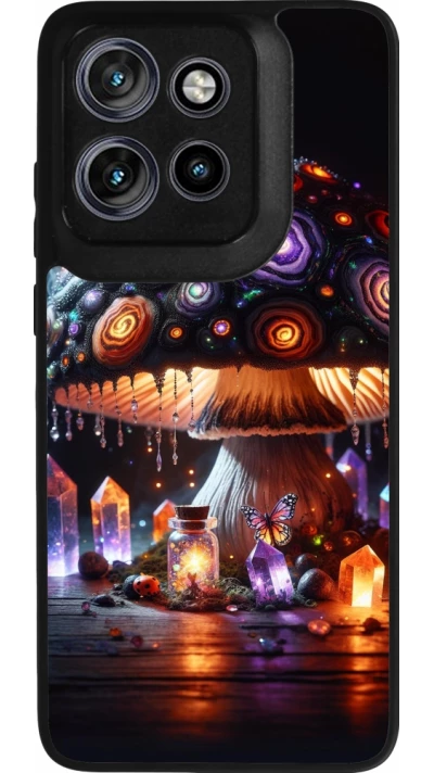 Coque Motorola Moto S50 - Silicone rigide noir Halloween Potion Magic