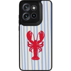 Coque Motorola Moto S50 - Silicone rigide noir Red lobster 2026