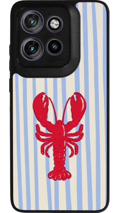 Coque Motorola Moto S50 - Silicone rigide noir Red lobster 2026